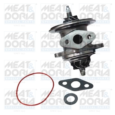 Core assembly, turbocharger
